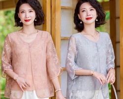 貴婦圓領開衫